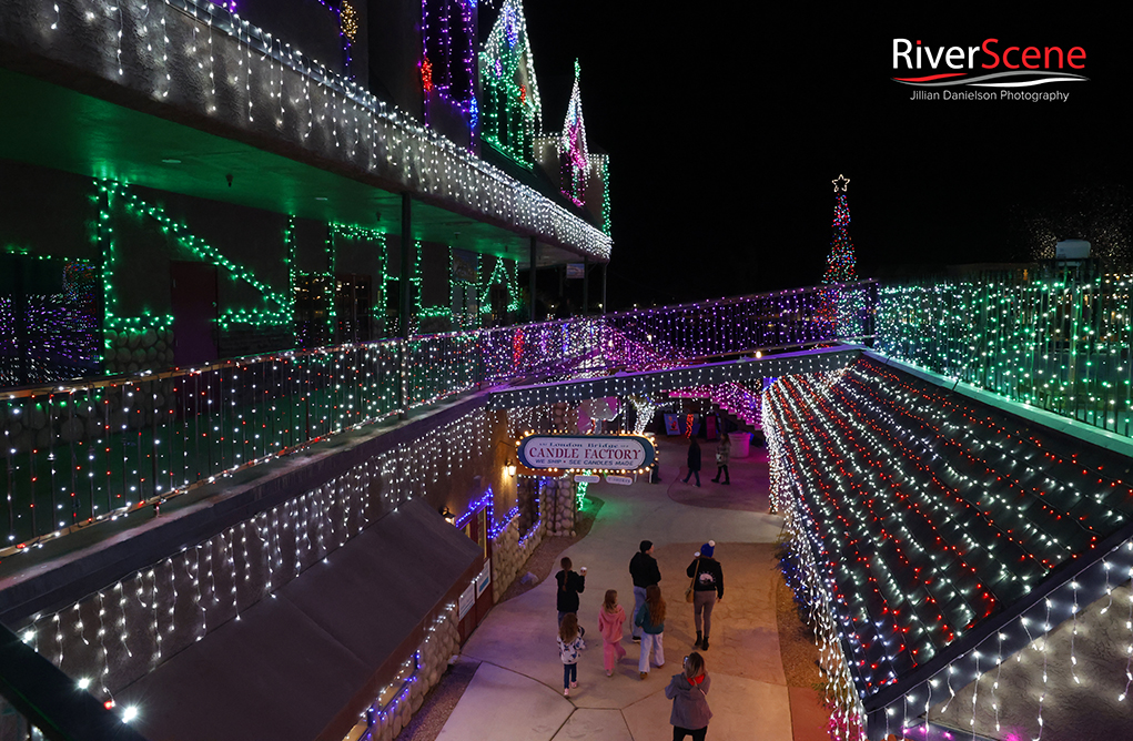 RiverScene Magazine London Bridge Lighting Festival of Lights London Bridge Resort Lake Havasu City Swim across the channel Bridgewater Channel