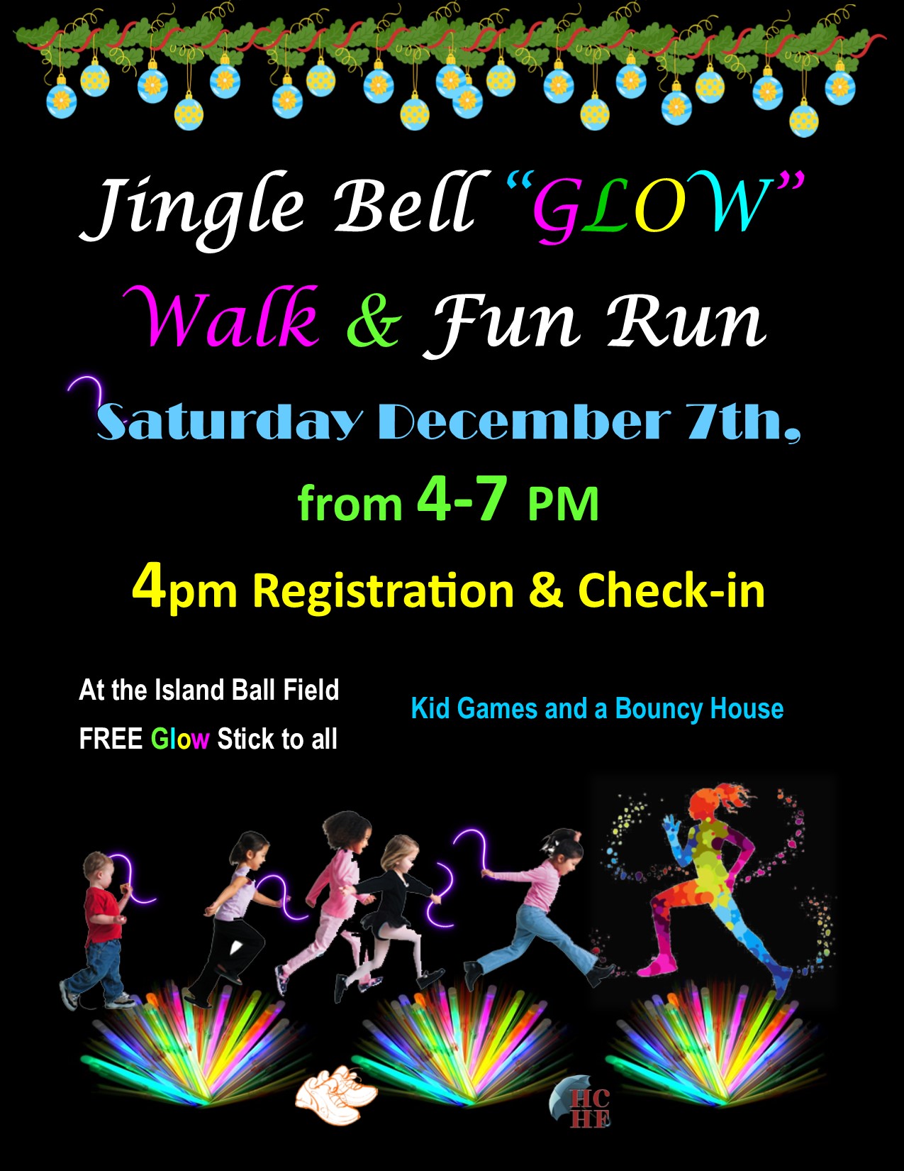 Jingle Bell “Glow” Walk and Fun Run