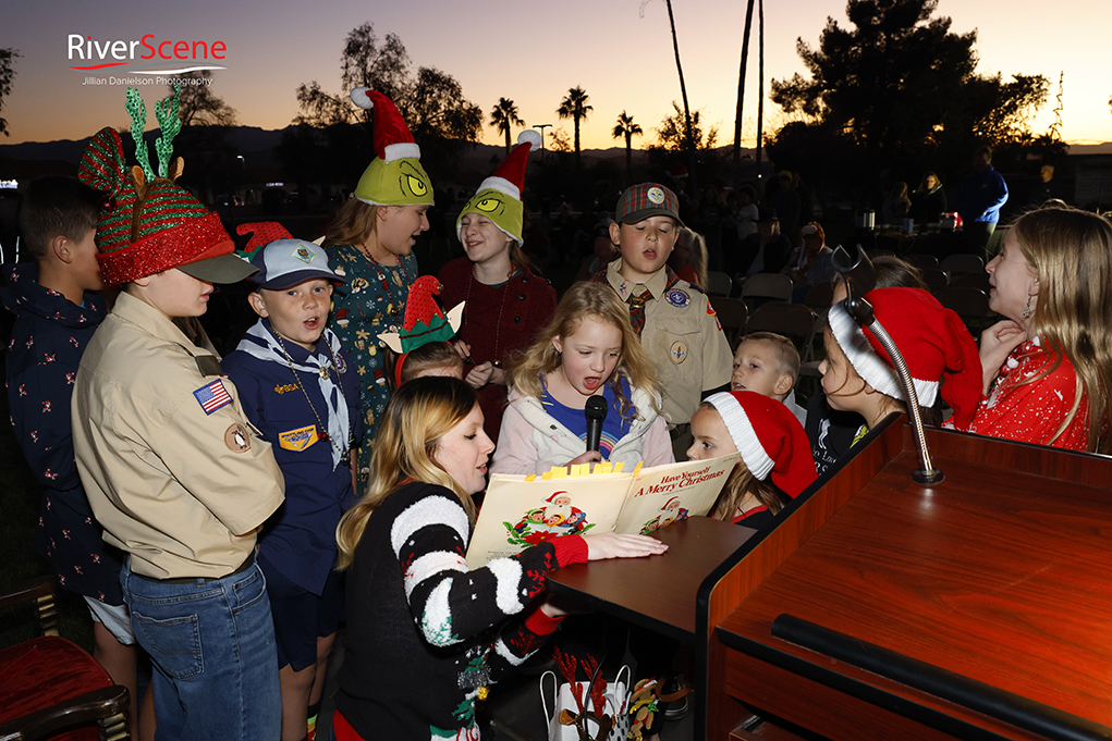 Christmas Tree Lighting RiverScene Magazine Lake Havasu City 