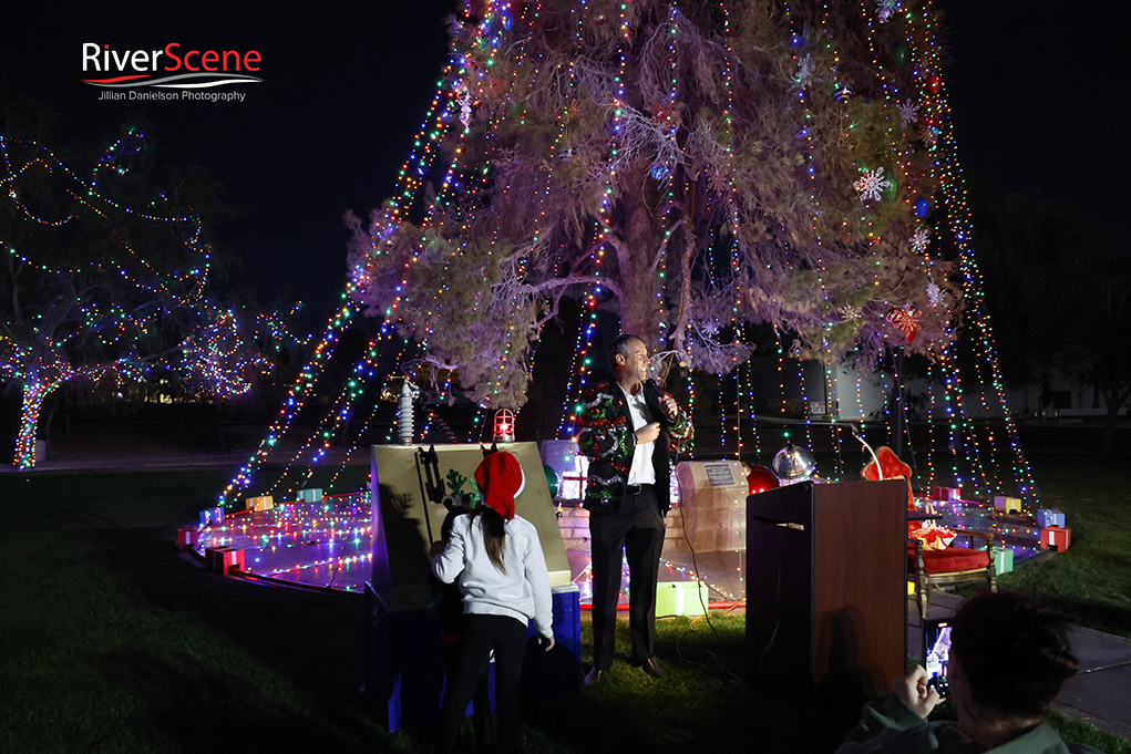 Christmas Tree Lighting RiverScene Magazine Lake Havasu City