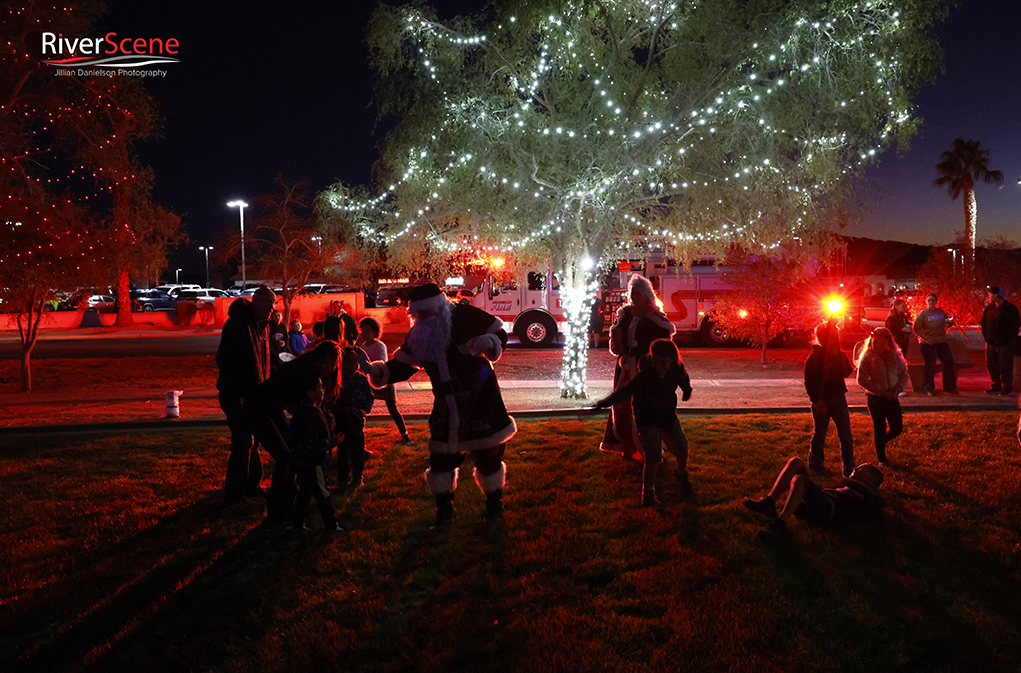 Christmas Tree Lighting RiverScene Magazine Lake Havasu City