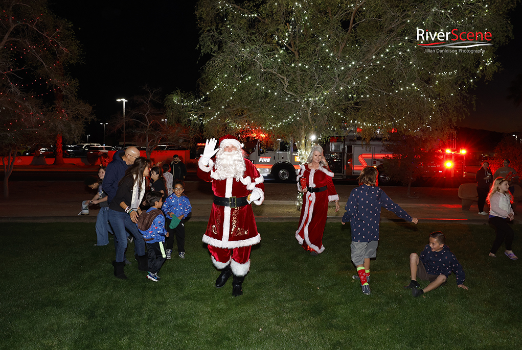 Christmas Tree Lighting RiverScene Magazine Lake Havasu City