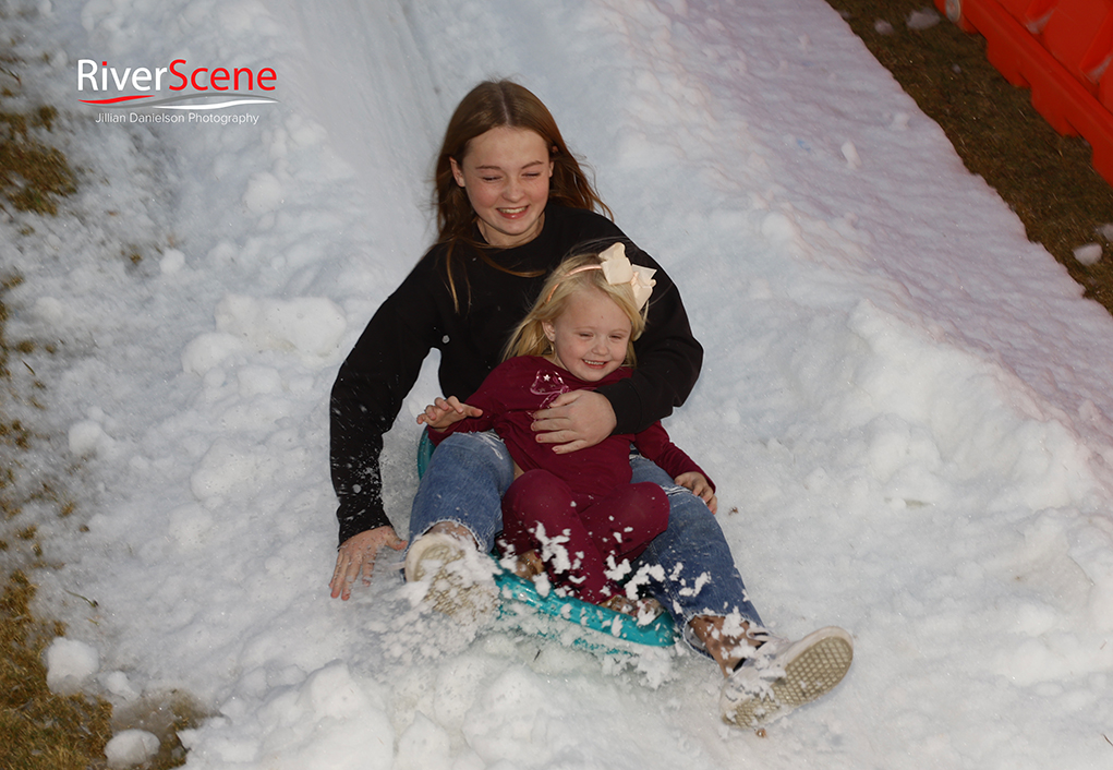 Lake Havasu Parks and Recreation Sledding with Santa