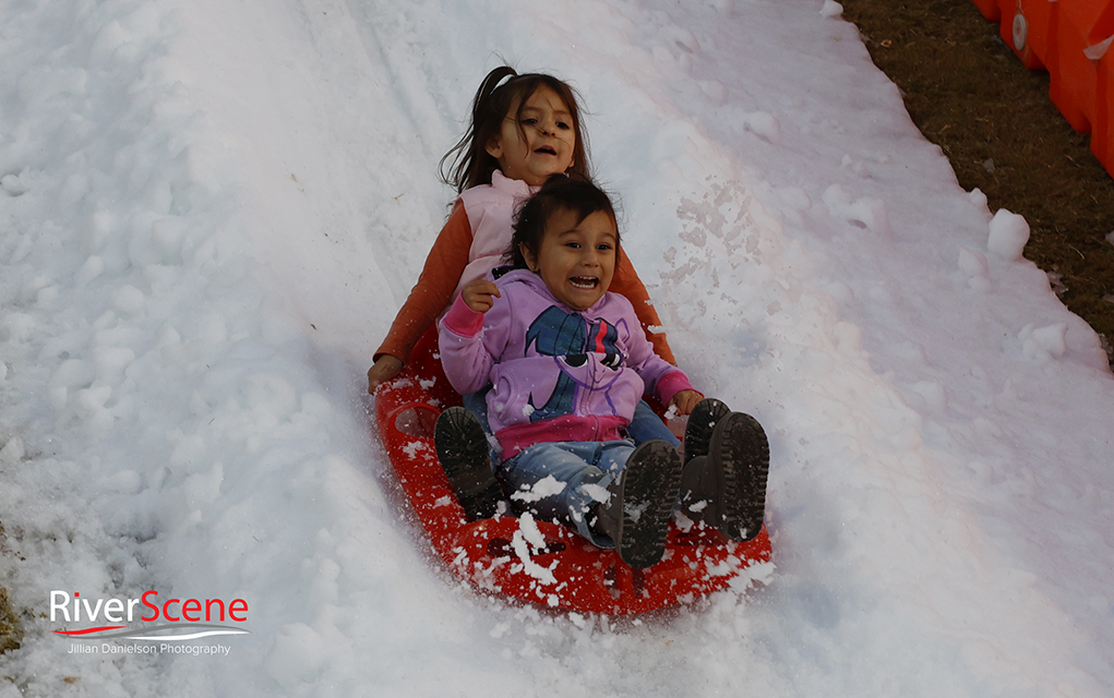 Lake Havasu Parks and Recreation Sledding with Santa