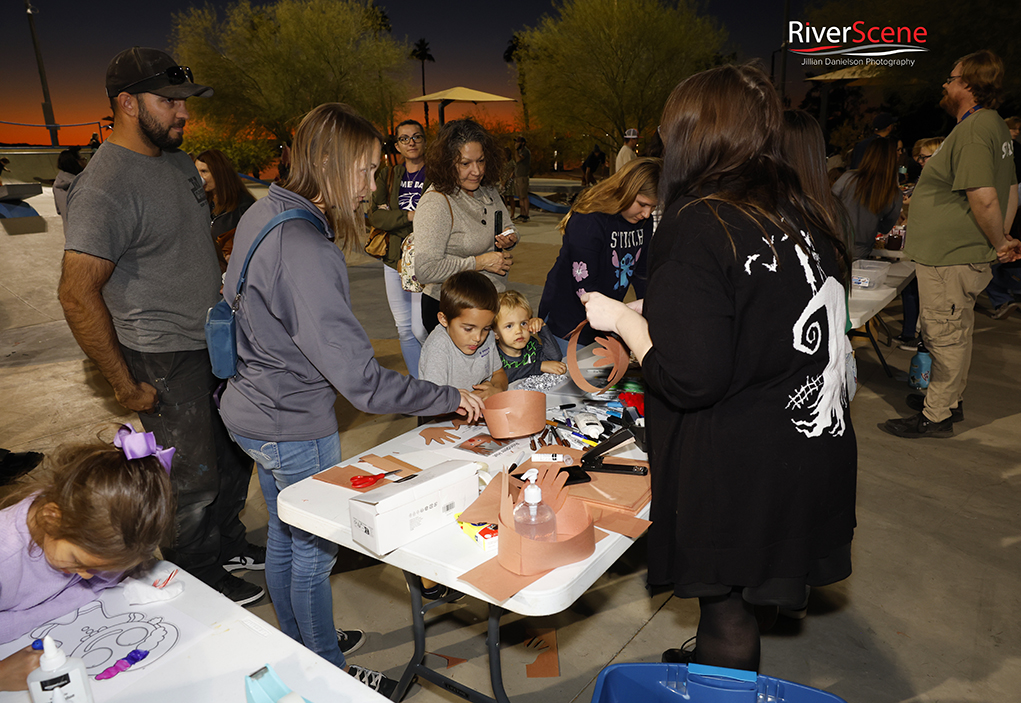 Lake Havasu Parks and Recreation Sledding with Santa