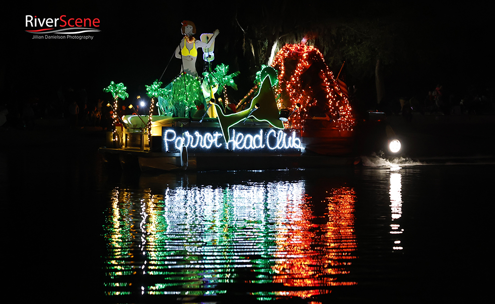 Lake Havasu RiverScene Boat Parade of Lights Parrot Head Club