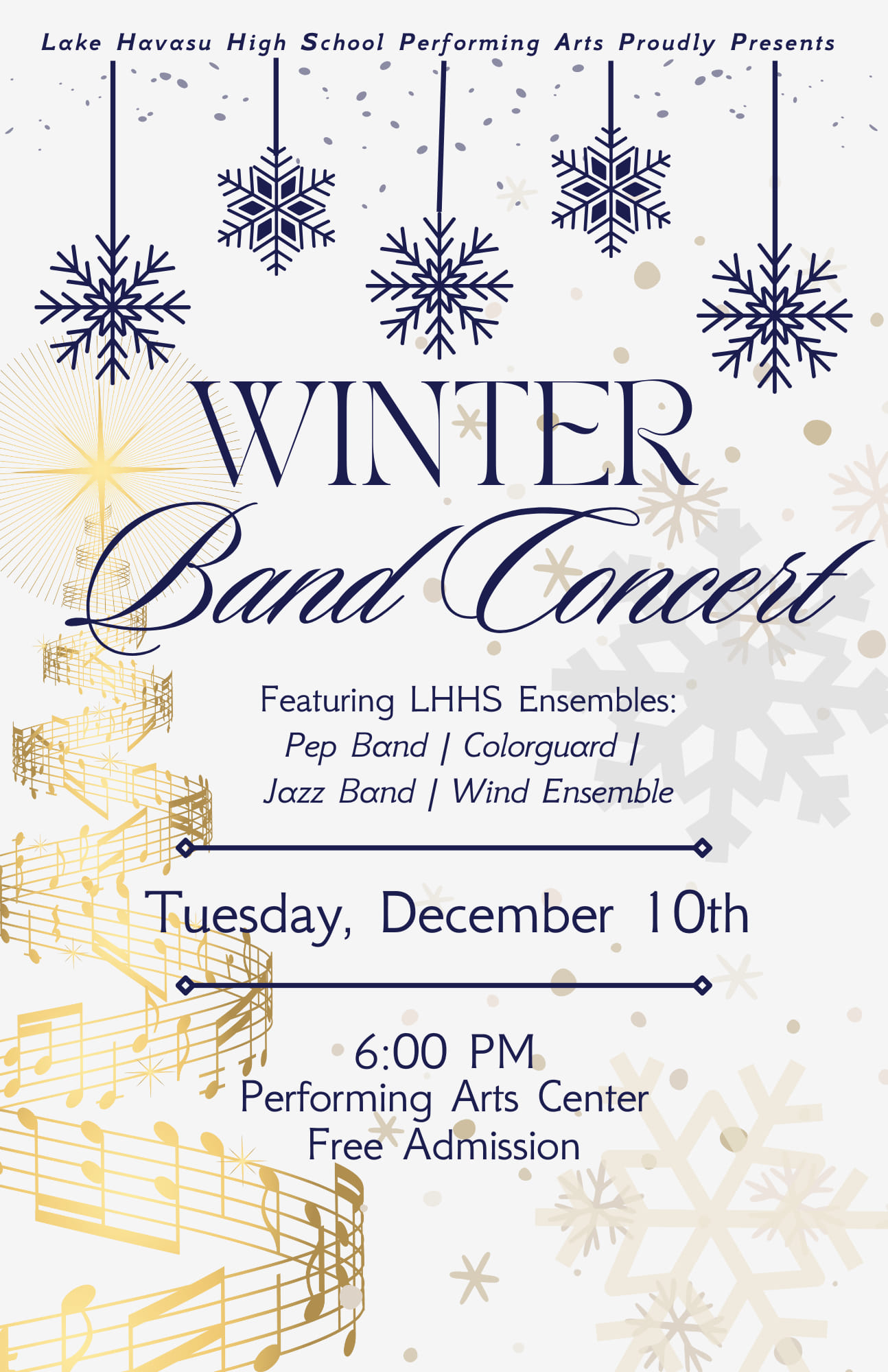 Lake Havasu High School Winter Band Concert