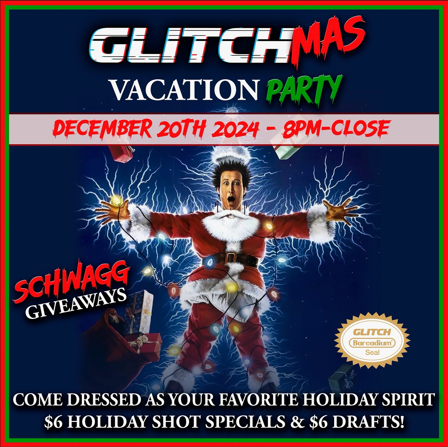 Glitchmas Vacation Party