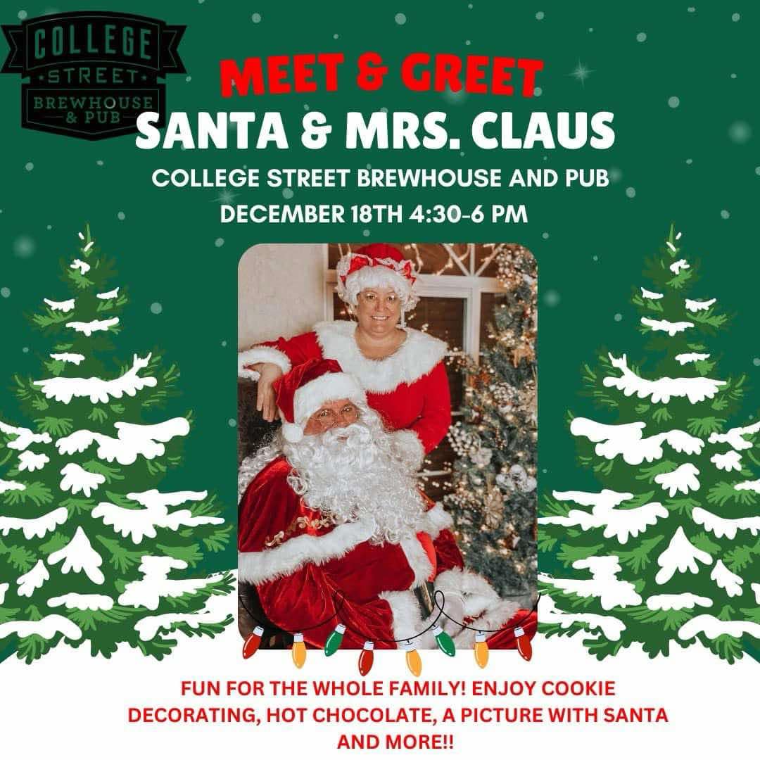 Meet & Greet Santa & Mrs. Claus