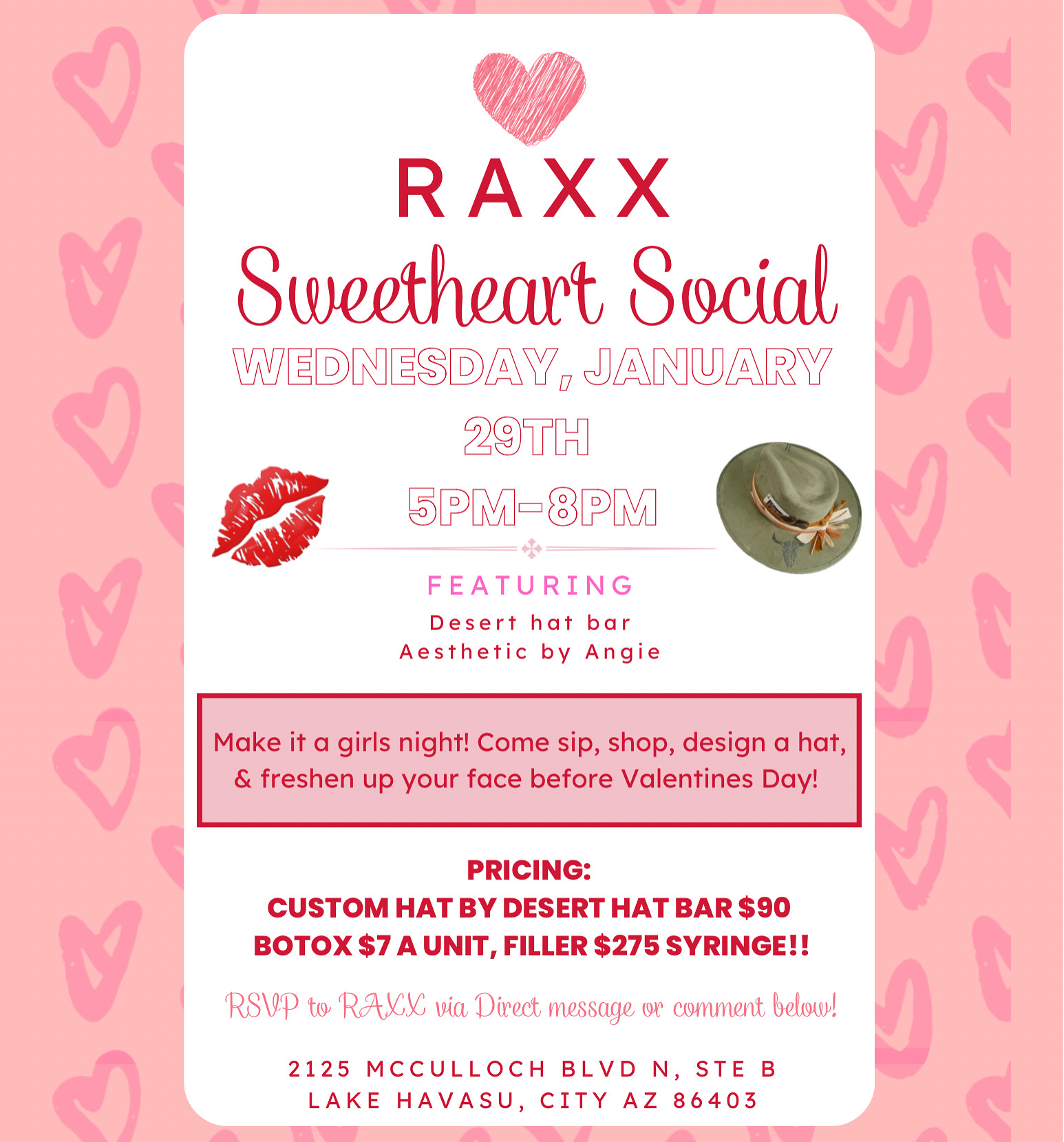 RAXX Sweetheart Social