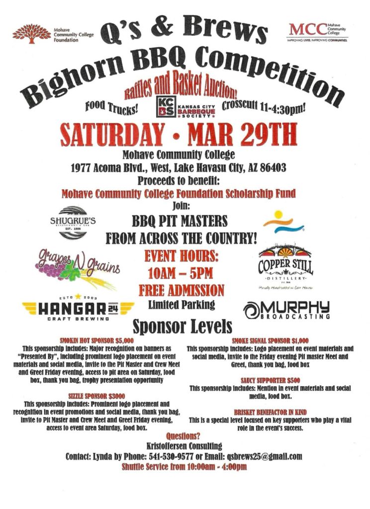 Q’s and Brews BBQ Competition