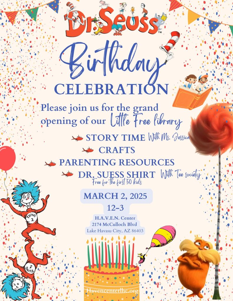 Dr. Seuss Birthday Celebration & Little Free Library Opening