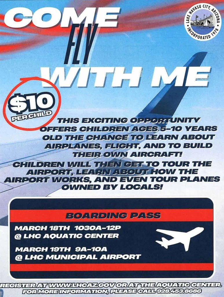 “Come Fly with Me!
