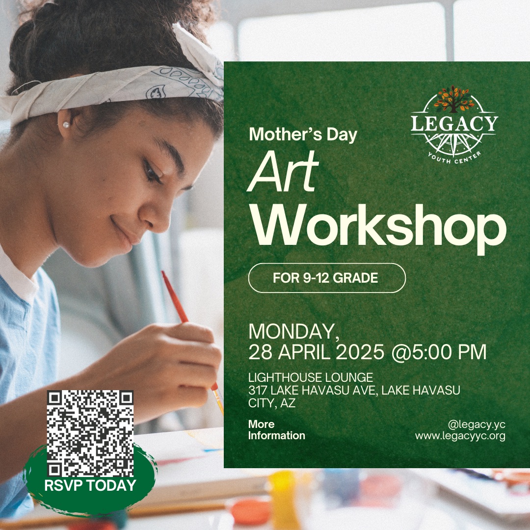 9th-12th Grade Mother’s Day Art Workshop