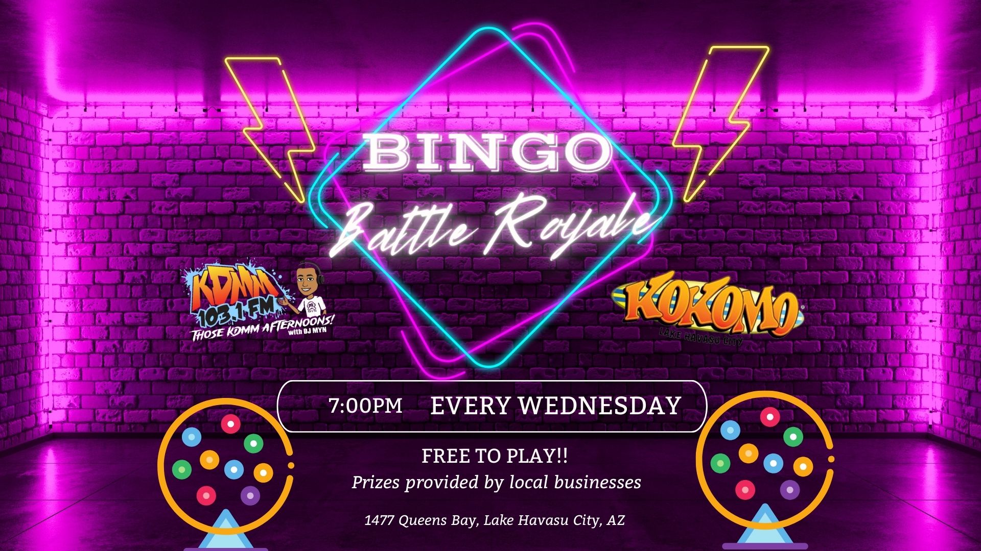Bingo Battle Royale at Kokomos