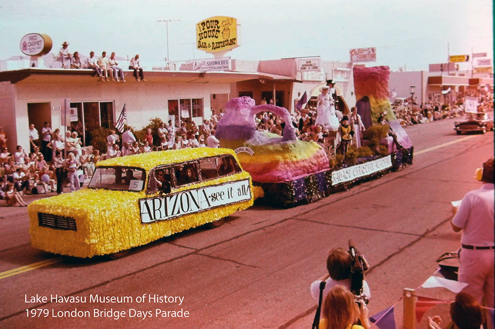 Lake Havasu 1979 London Bridge Days RiverScene Magazine Parade