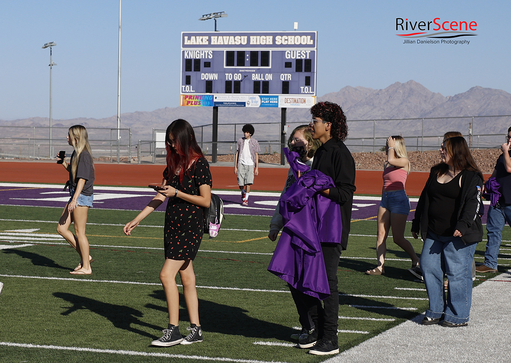 RiverScene Magazine LHHS Graduation practice 2025