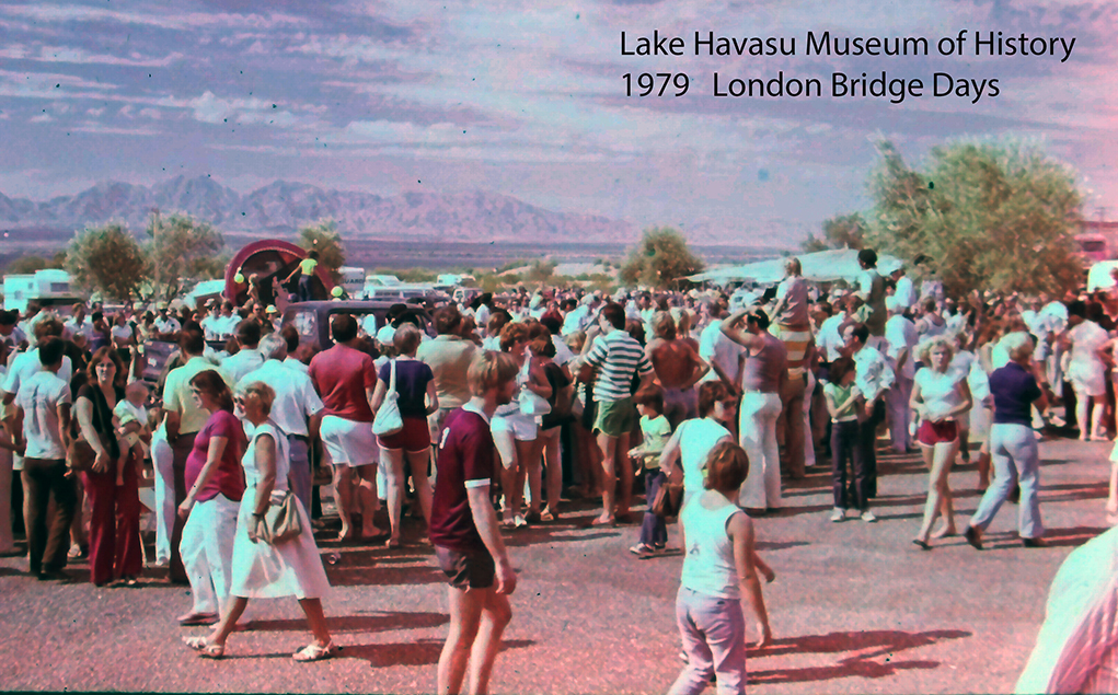 Lake Havasu Museum of history 1979 London Bridge Days RiverScene Magazine events