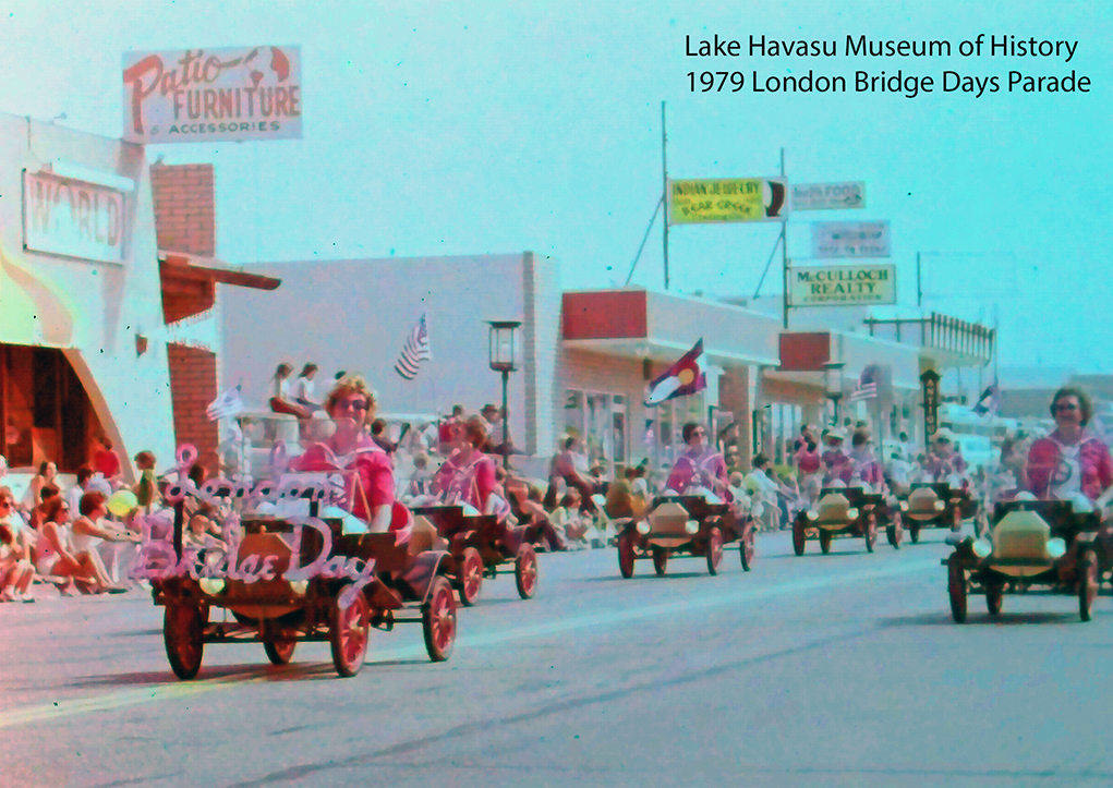 Lake Havasu 1979 London Bridge Days RiverScene Magazine Parade