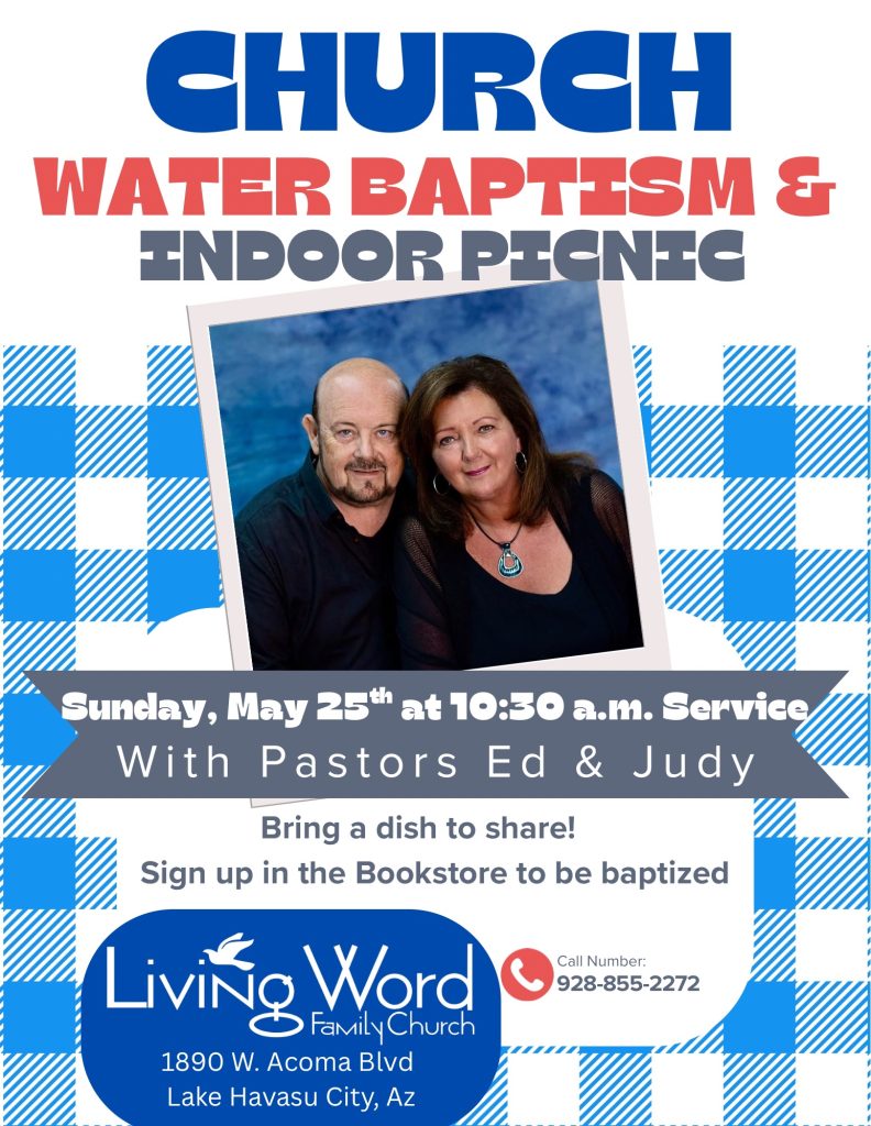 Living Word Family Church Water Baptism & Indoor Picnic