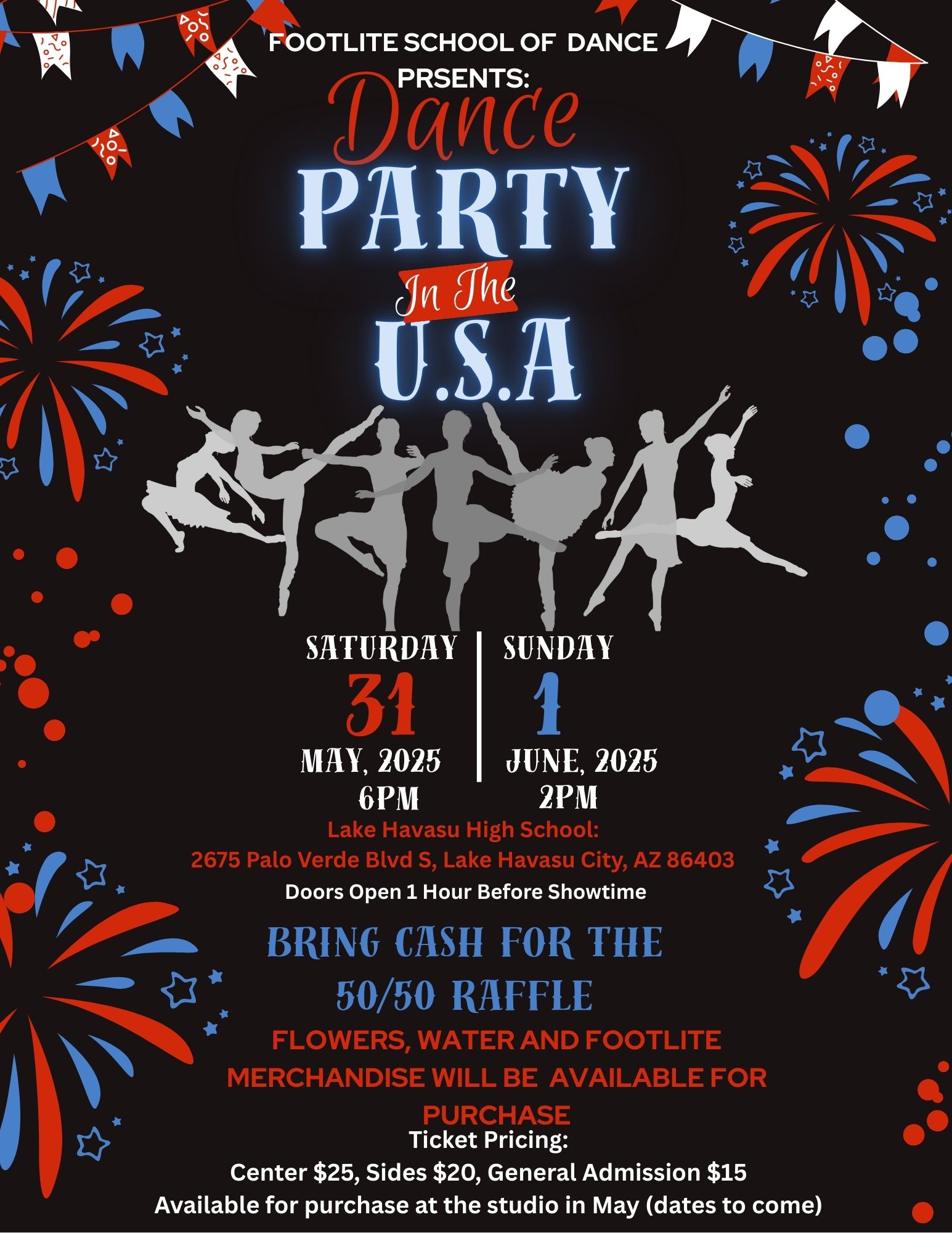 Dance Party in the USA- Footlite School of Dance 2025 Recital