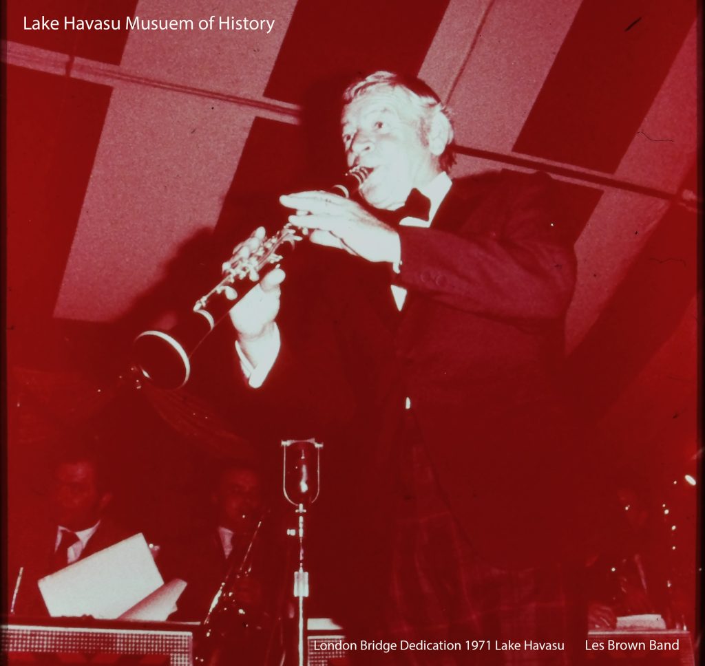 Les Brown Band Lake Havasu London Bridge Dedication 1971 RiverScene Magazine