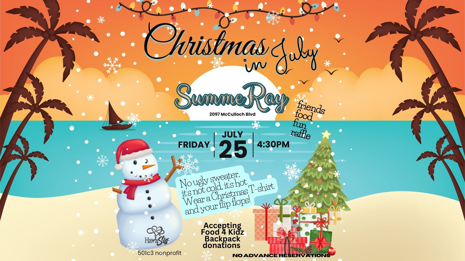 Havasis Christmas in July