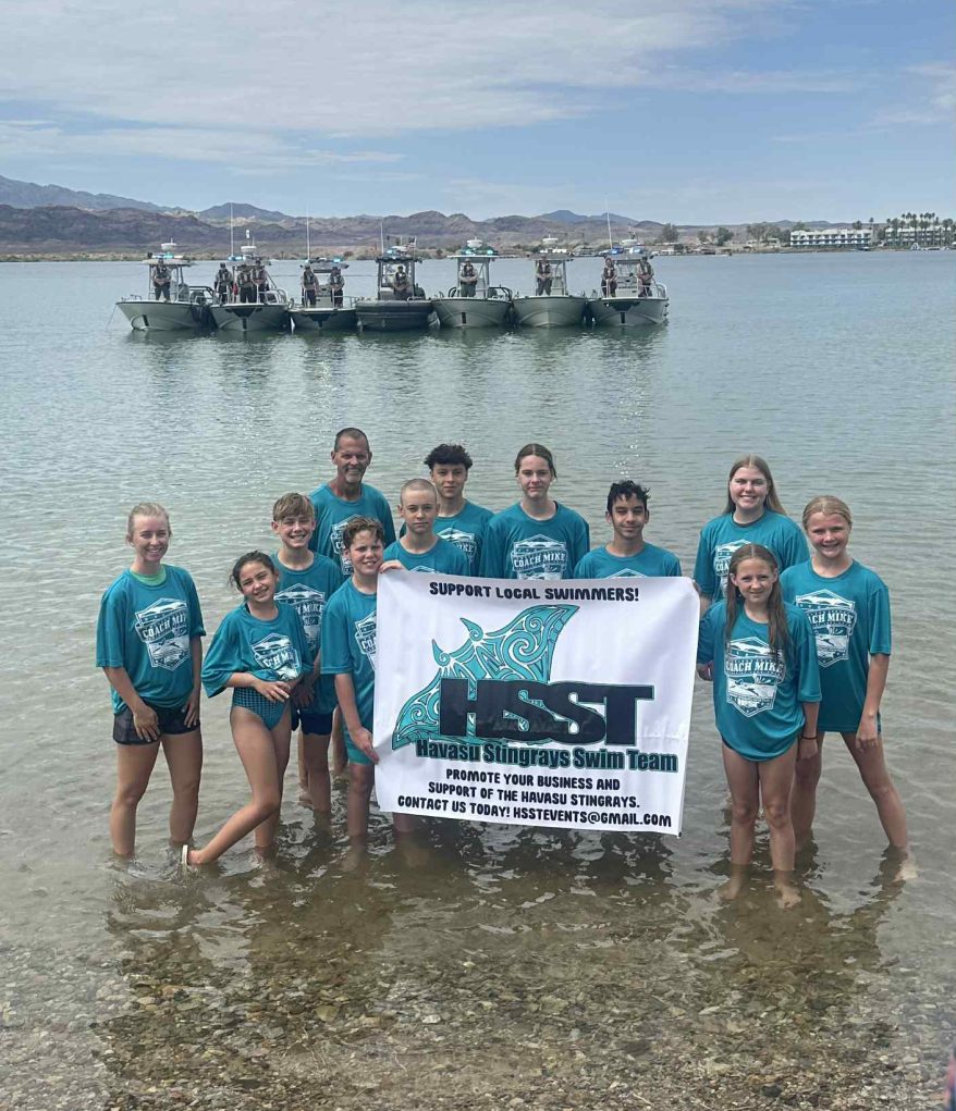 Havasu Stingray Swimmers Take On Bridgewater Channel