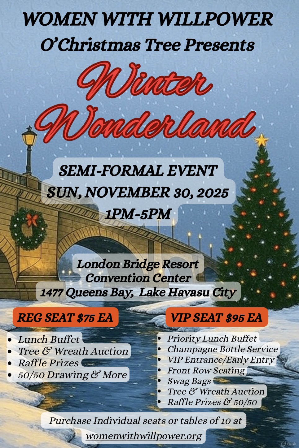 O’Christmas Tree Winter Wonderland