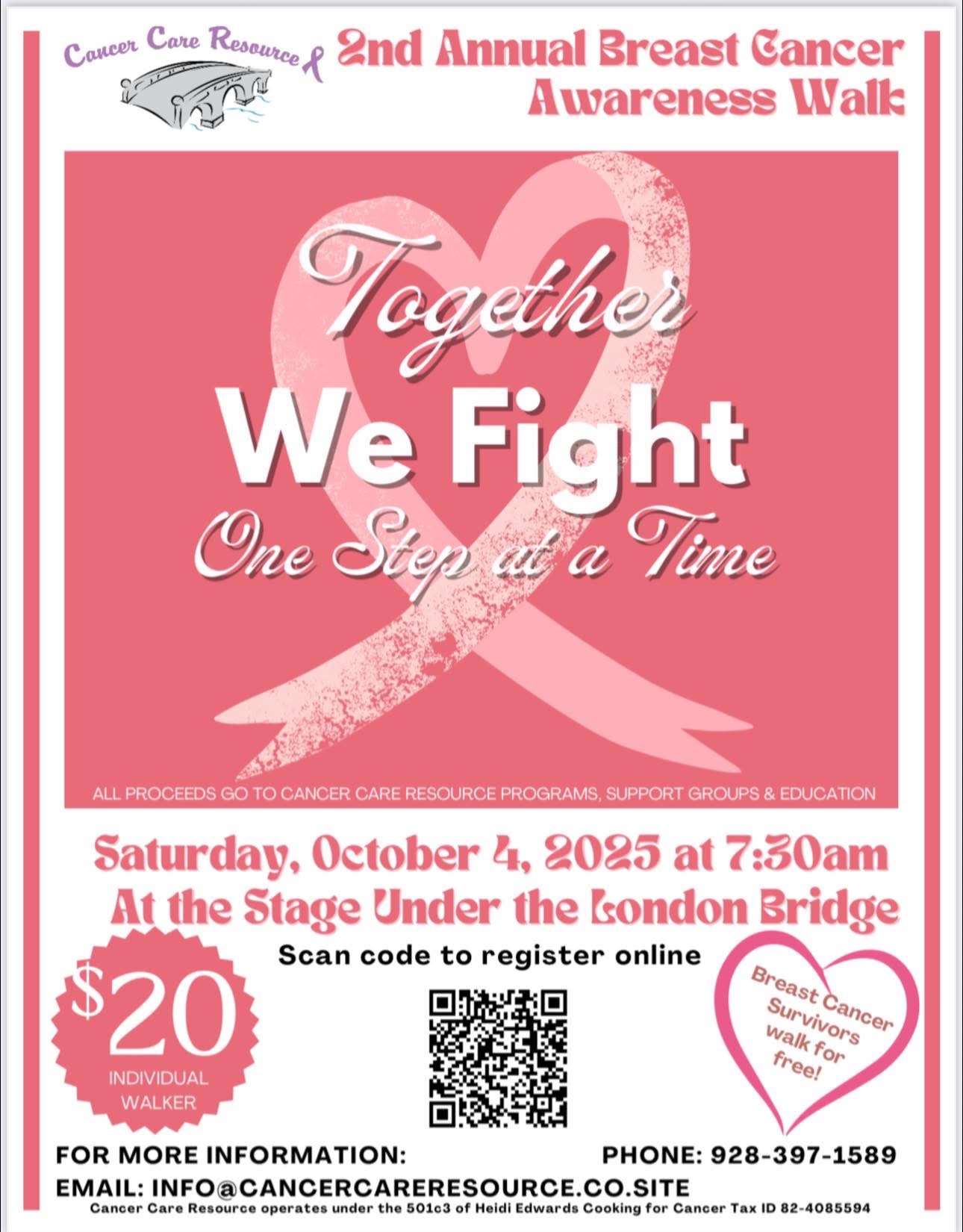 2nd Annual Breast Cancer Awareness Walk