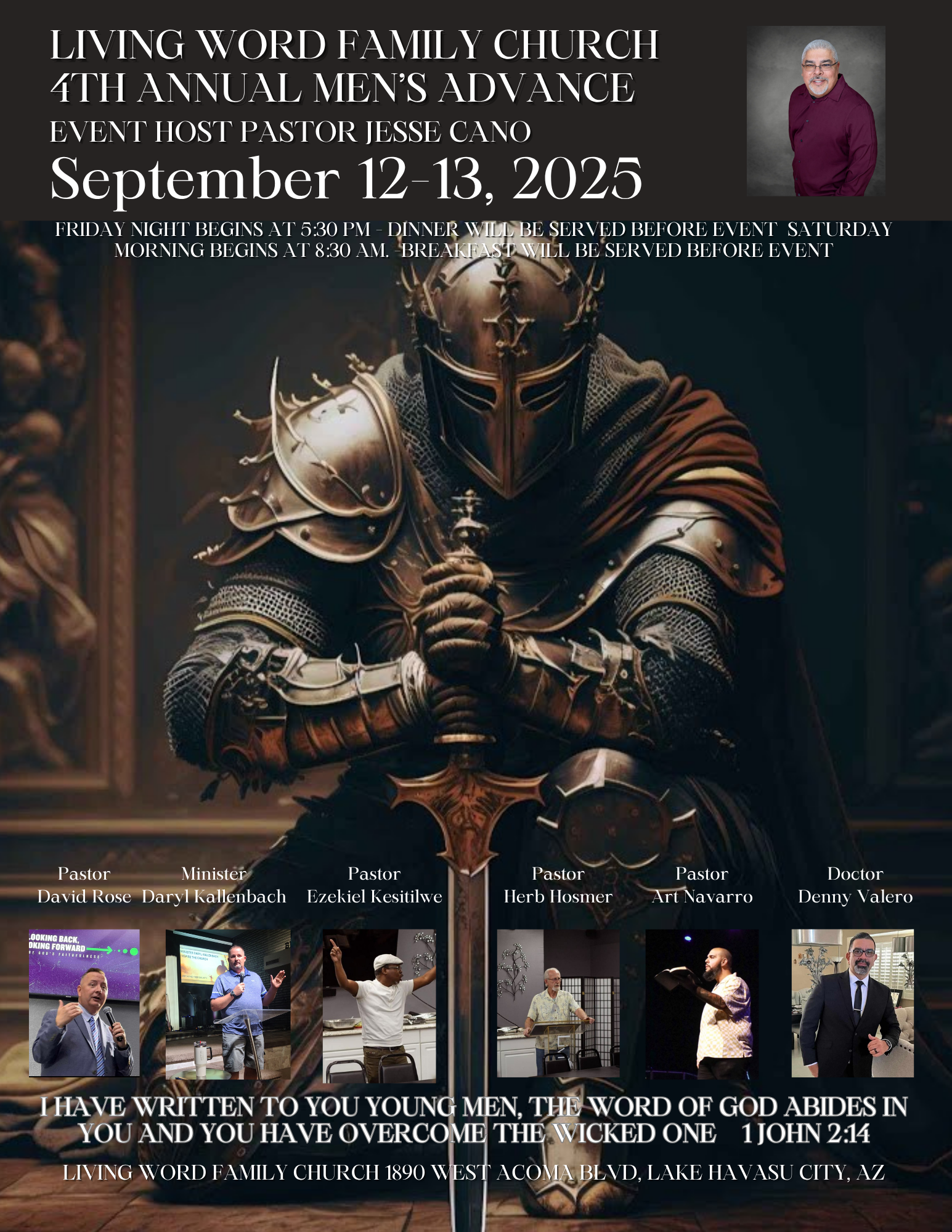 LWFC 4th Annual Men’s Advance