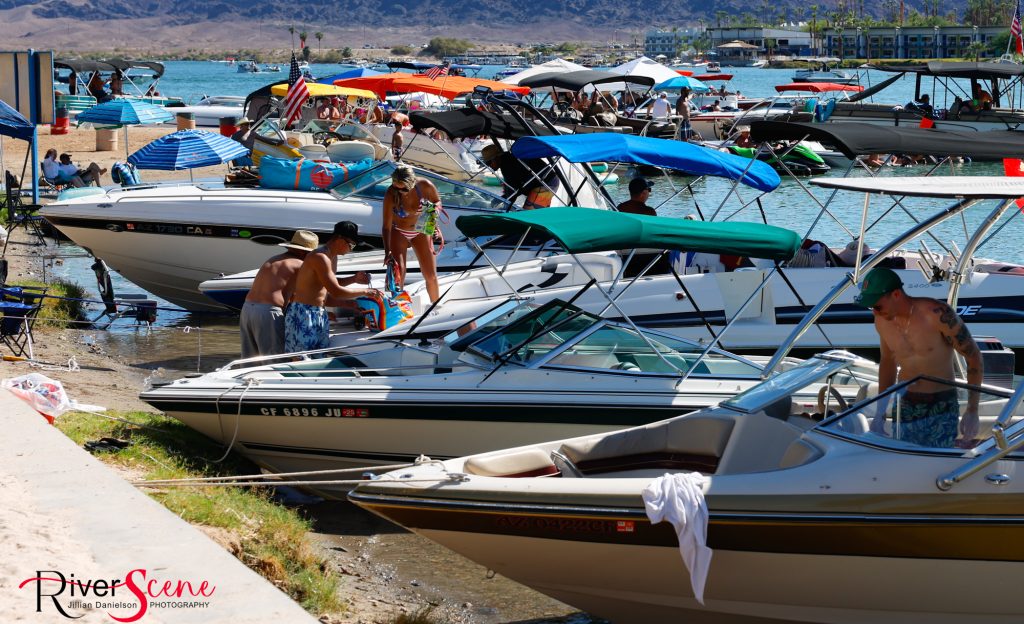 Lake Havasu City Labor Day Weekend Bridgewater Channel boats party thompson bay 