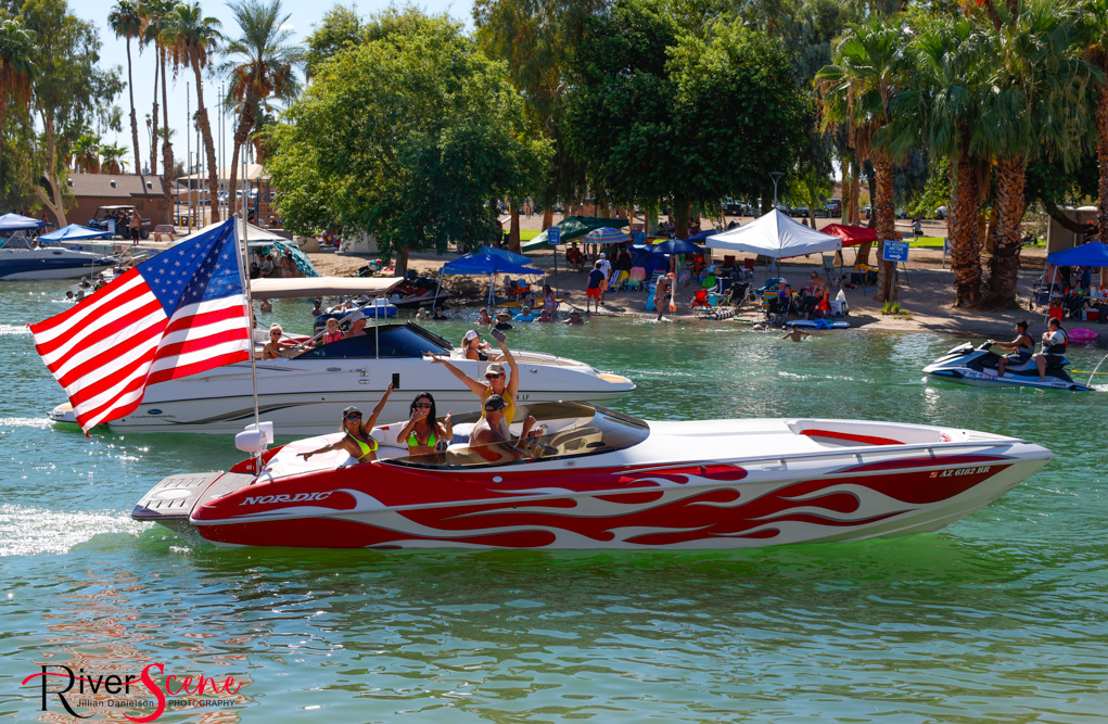 Lake Havasu City Labor Day Weekend Bridgewater Channel boats party thompson bay 
