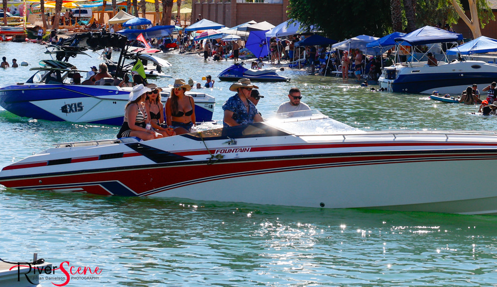 Lake Havasu City Labor Day Weekend Bridgewater Channel boats party thompson bay 