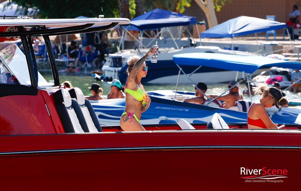 Lake Havasu City Labor Day Weekend Bridgewater Channel boats party thompson bay 