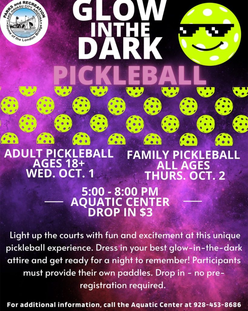 glow in the dark pickleball 
