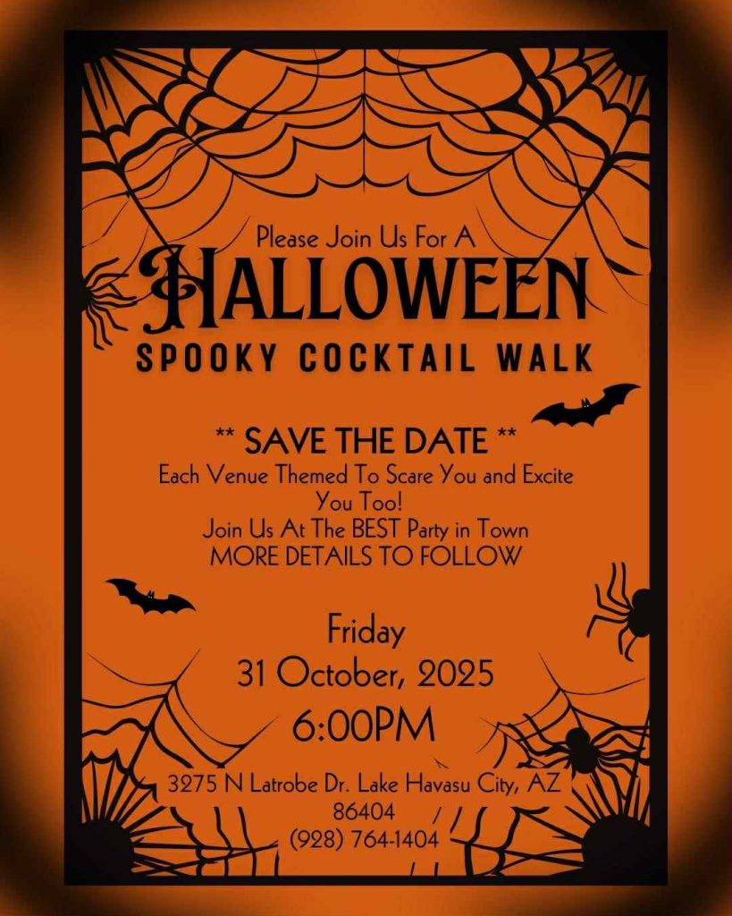 Spooky halloween event Lake havasu City RiverScene event