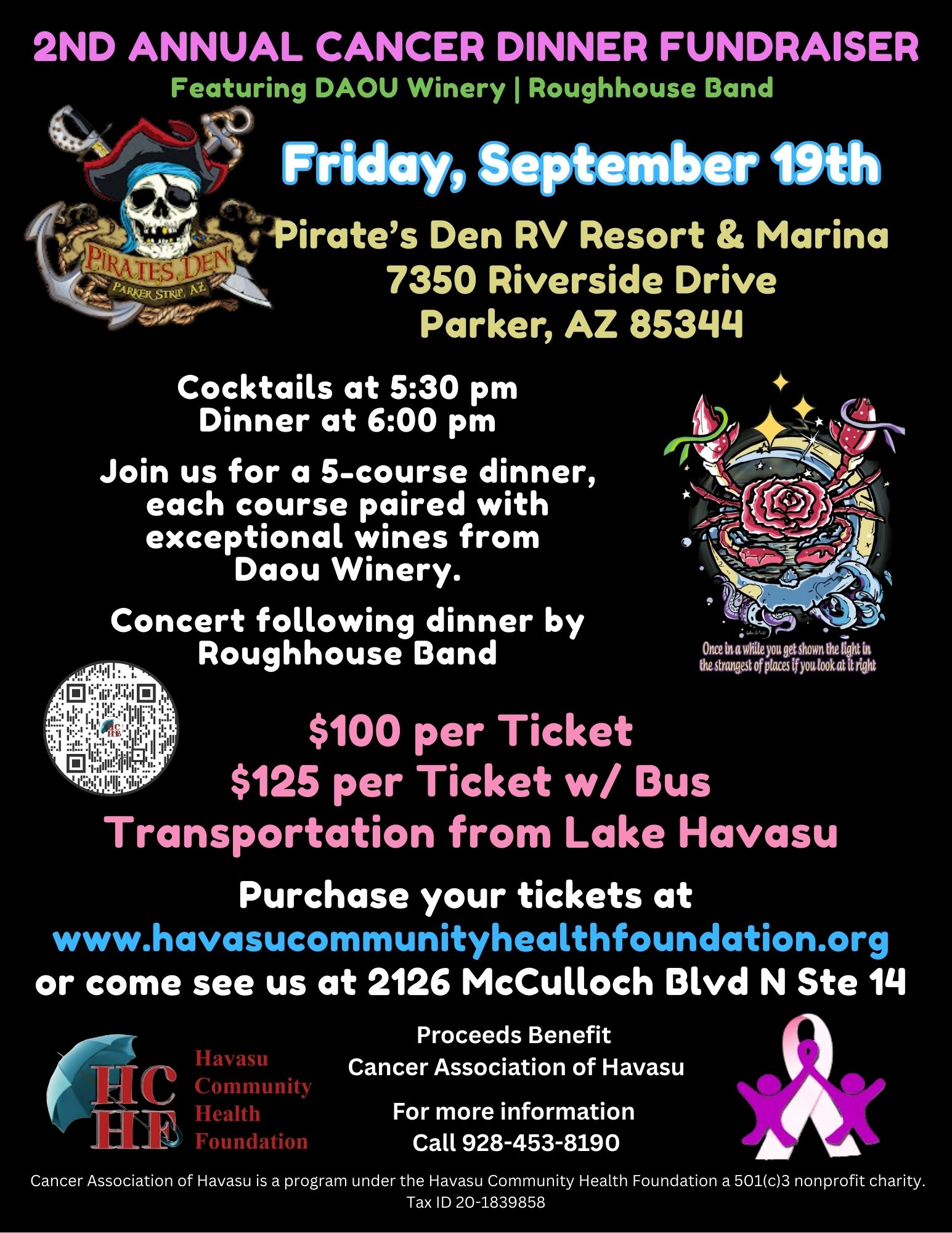 2nd Annual Cancer Dinner Fundraiser