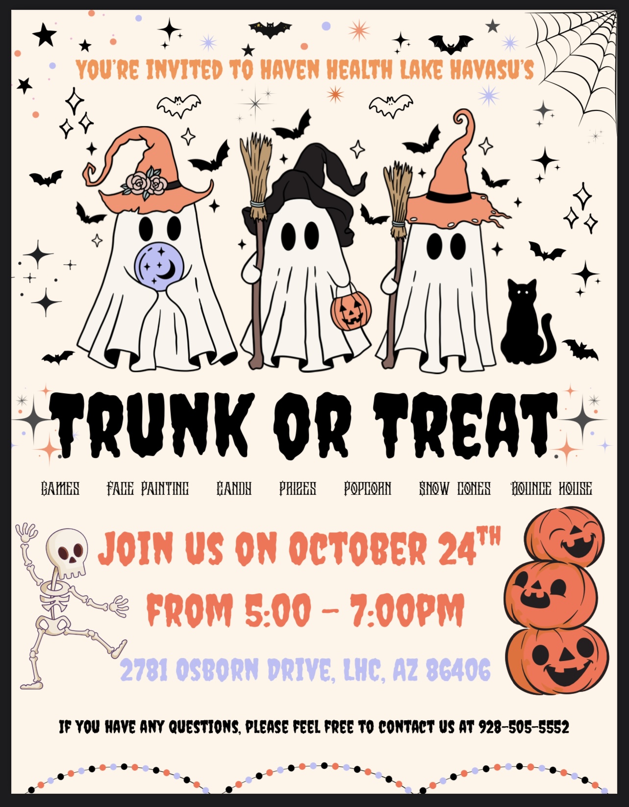 Trunk – Or – Treat : Haven Health