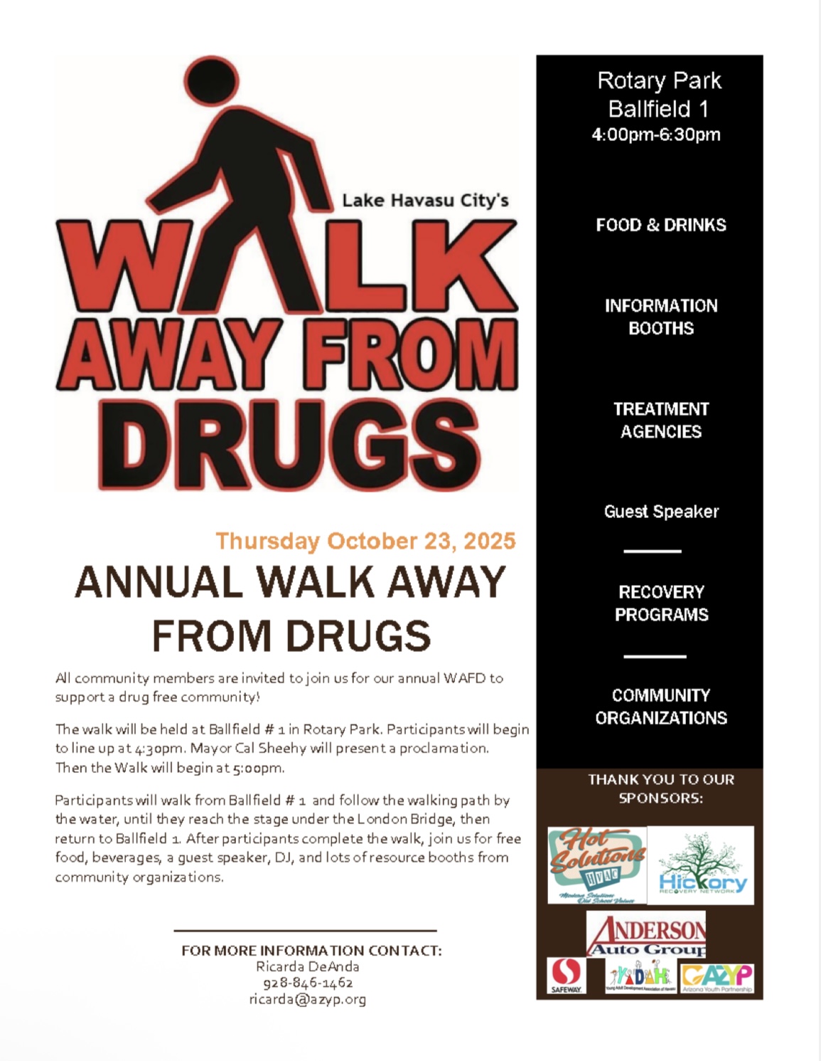 Walk Away From Drugs