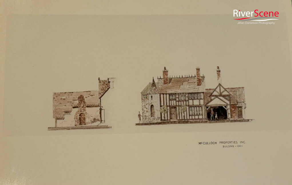 London Bridge drawing Lake Havasu City English Village RiverScene Magazine 