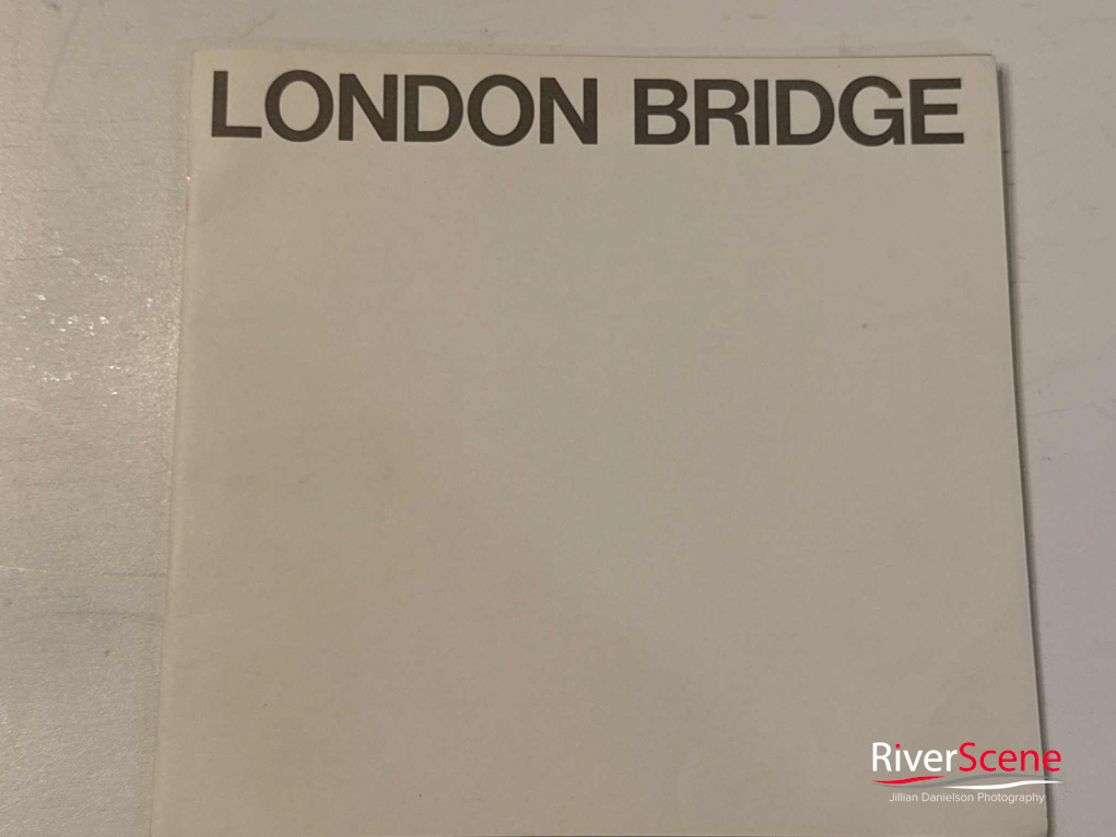 RiverScene Magazine Lake Havasu london Bridge press kit 1968 