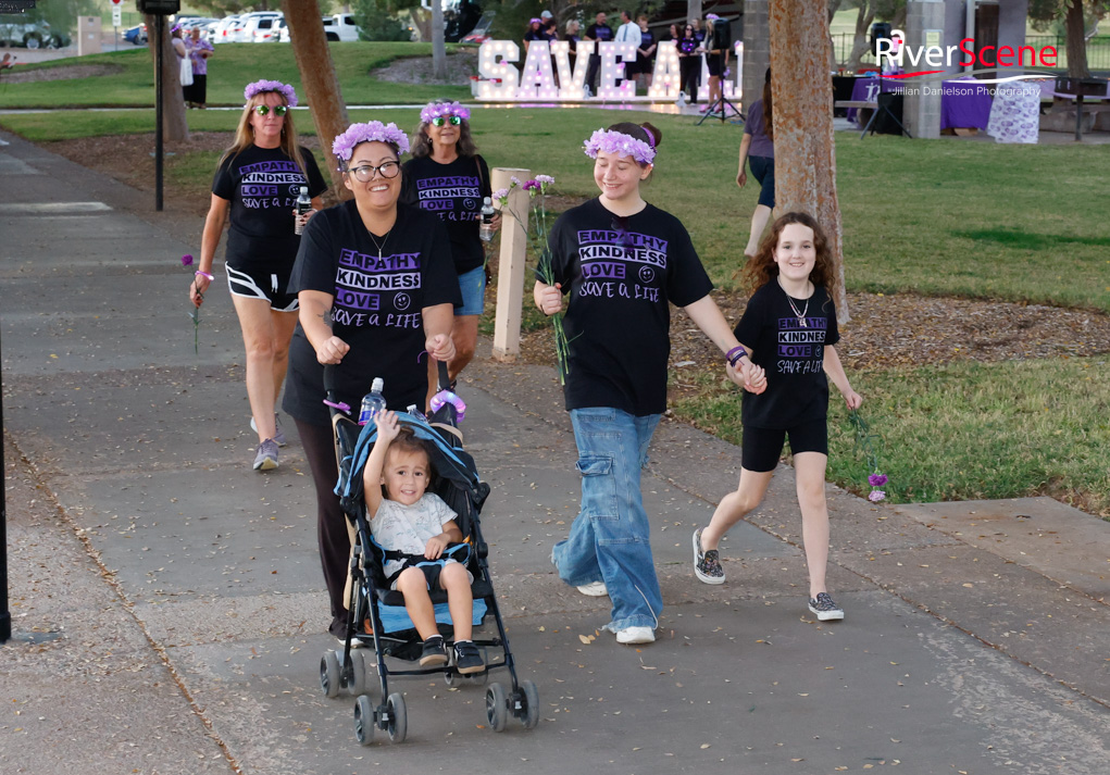 Save A Live Walk HAVEN RIverScene Lake havasu 