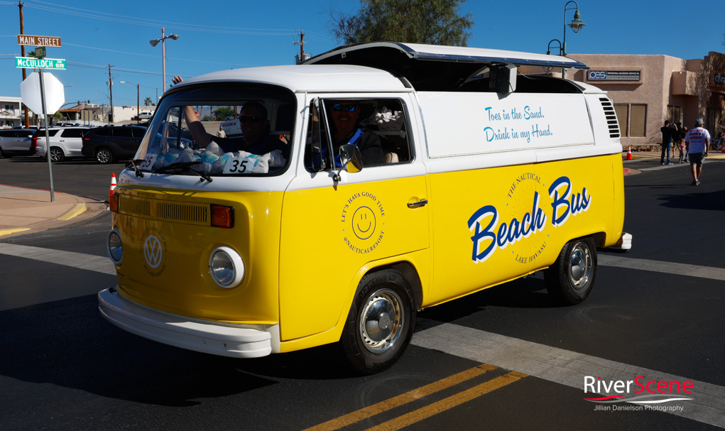 Nautical Beach Bus Lake Havasu parade 