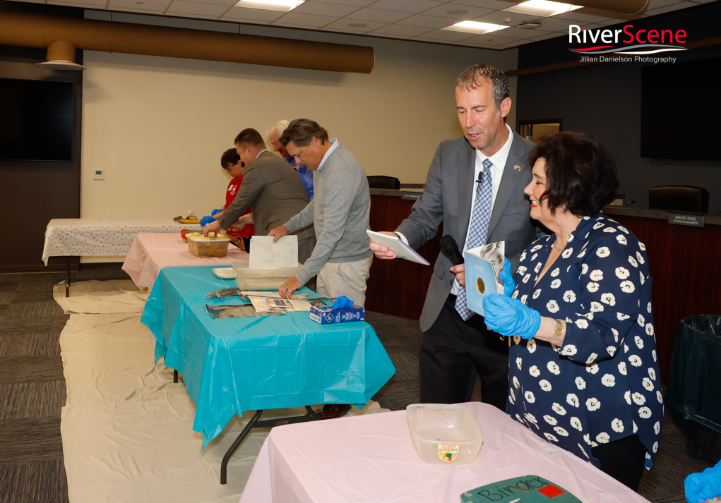 Lake Havasu time capsule RiverScene Magazine city hall mayor sheehy linda binder