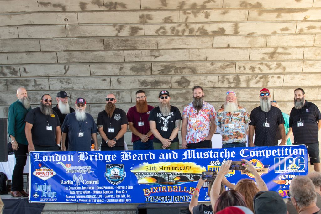 54th London Bridge Beard and Mustache Competition Lake Havasu 