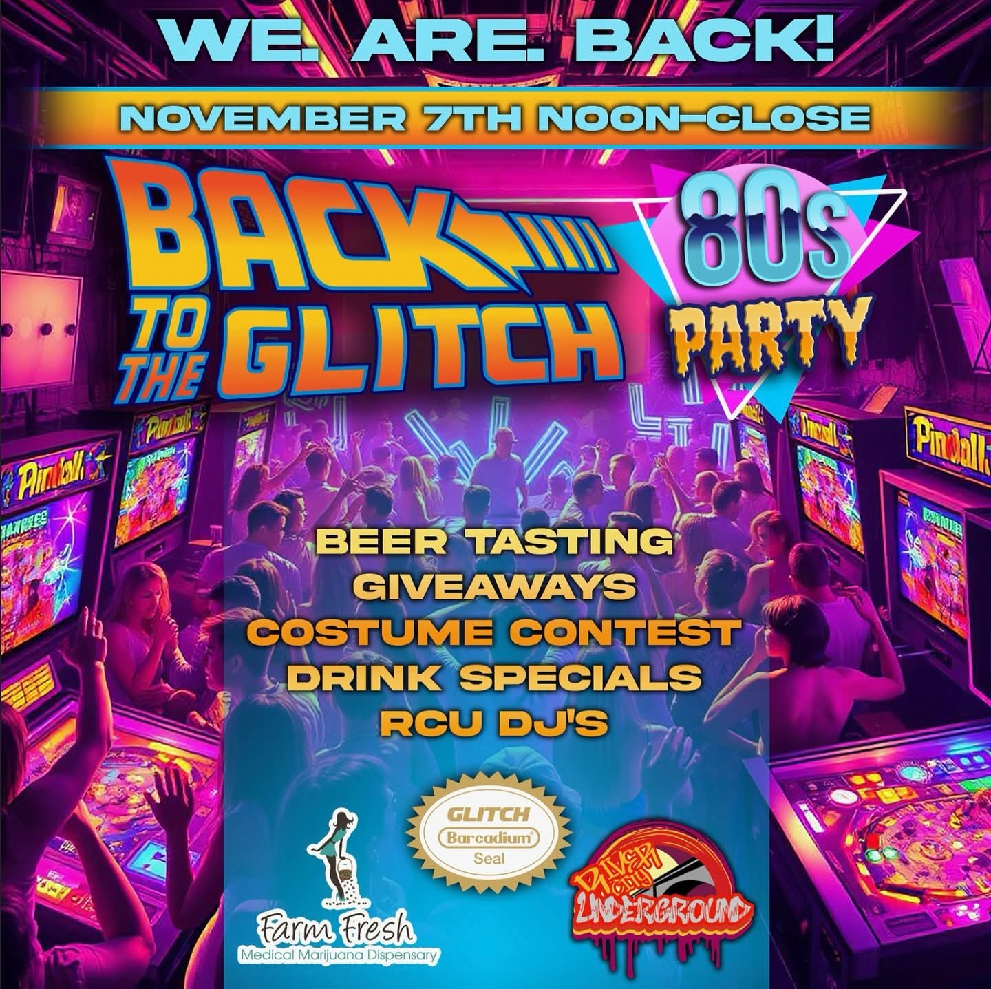 Back to the Glitch!!! Glitch Barcadium