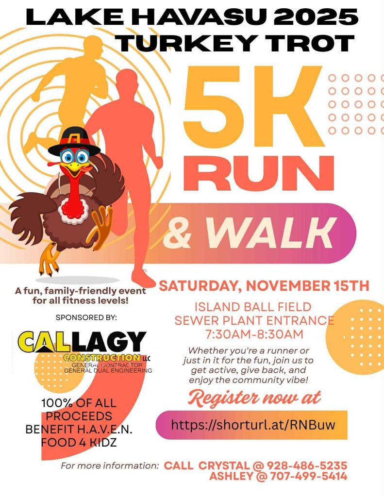 Lake Havasu 2025 Turkey Trot