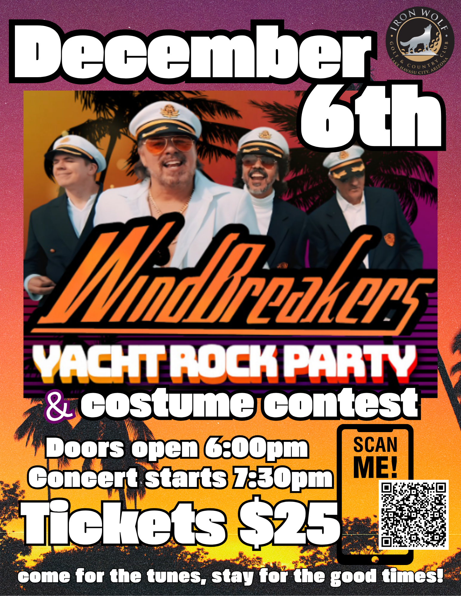 Windbreakers Yacht Rock Concert and Costume Contest