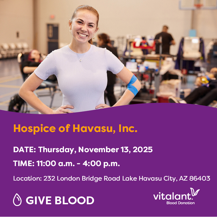 Hospice of Havasu Community Blood Drive